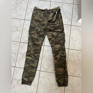 Camo jogger cargo jeans